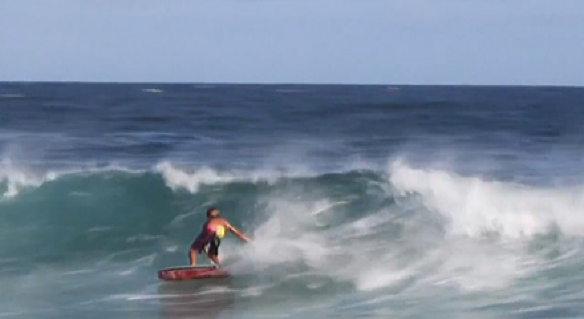 Stand Up Bodyboarder - Ridge Lenny