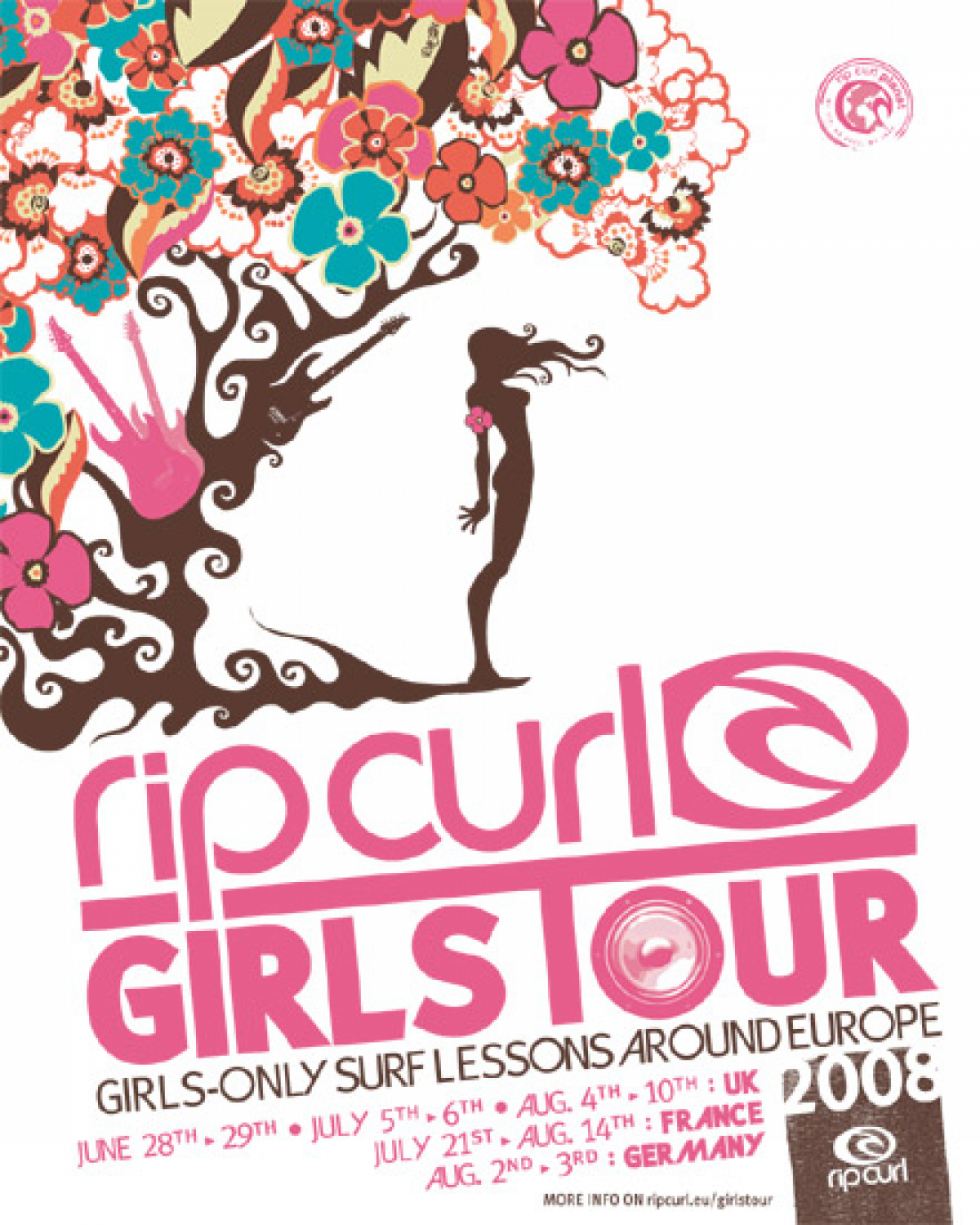 RIP CURL Girls Tour - Surf Event auf Sylt