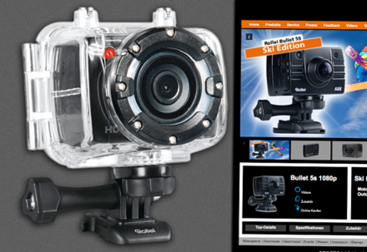 Rollei Bullet HD 5S - Actioncam
