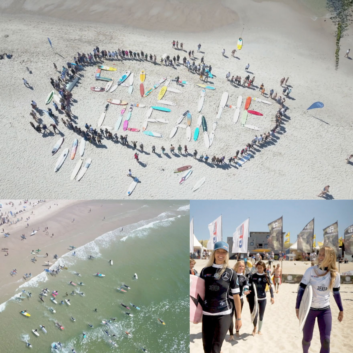 Save the Ocean - Paddle Out auf Sylt