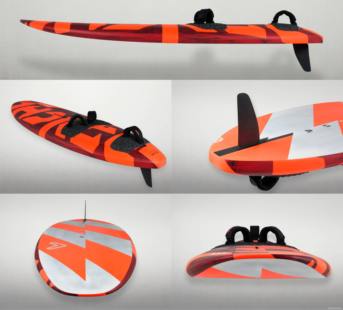 Das Freestle Board Psycho 025 von Severne