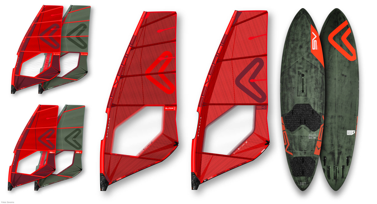 Für 2026 bringt Severne das Stone als neues Waveboard. Das Blade wurde komplett überarbeitet.