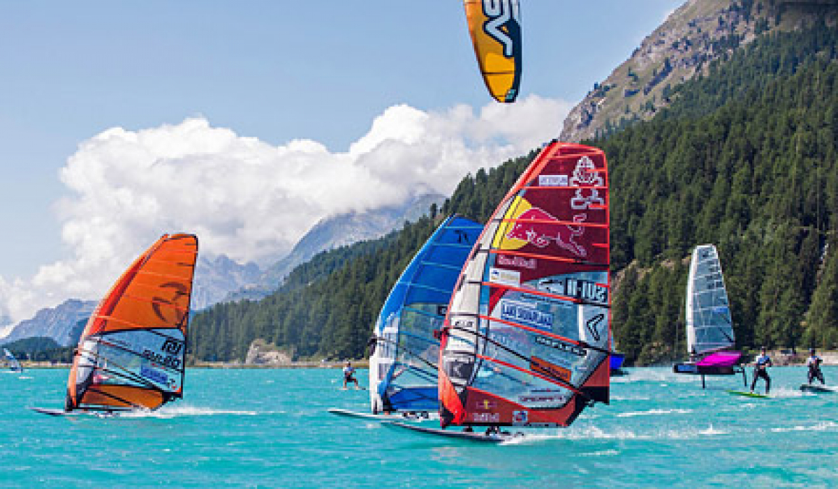 Engadinwind - Windsurfer, Kiter & Segler