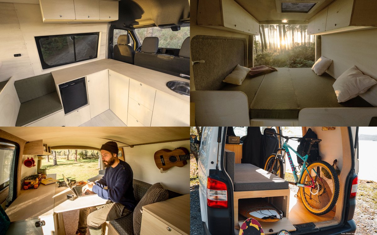 Campervan-Bausätze von Simple Vans