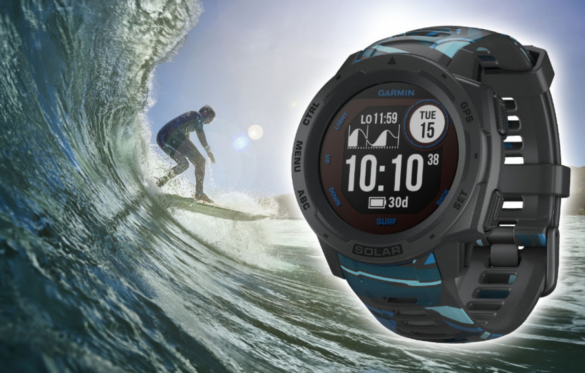 Smartwatch für Surfer -  Instinct Solar Surf