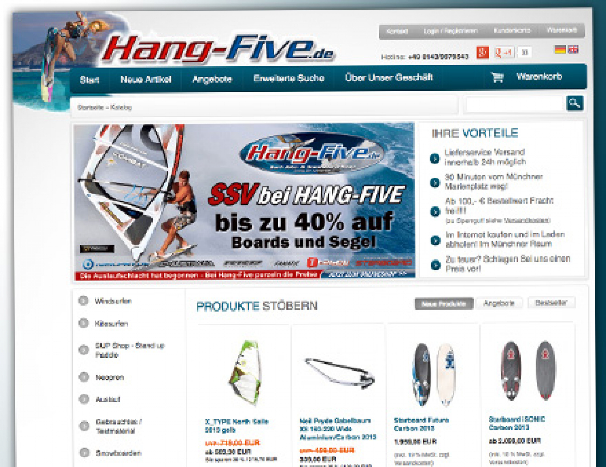 SSV - bei Hang-Five.de