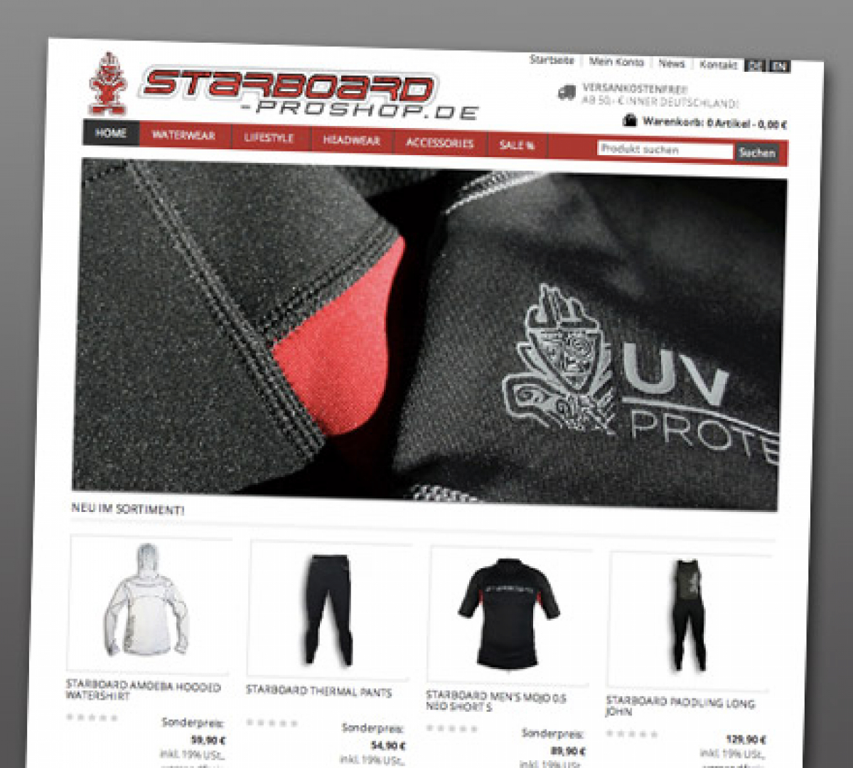 Starboard Pro Shop - Neu im Netz
