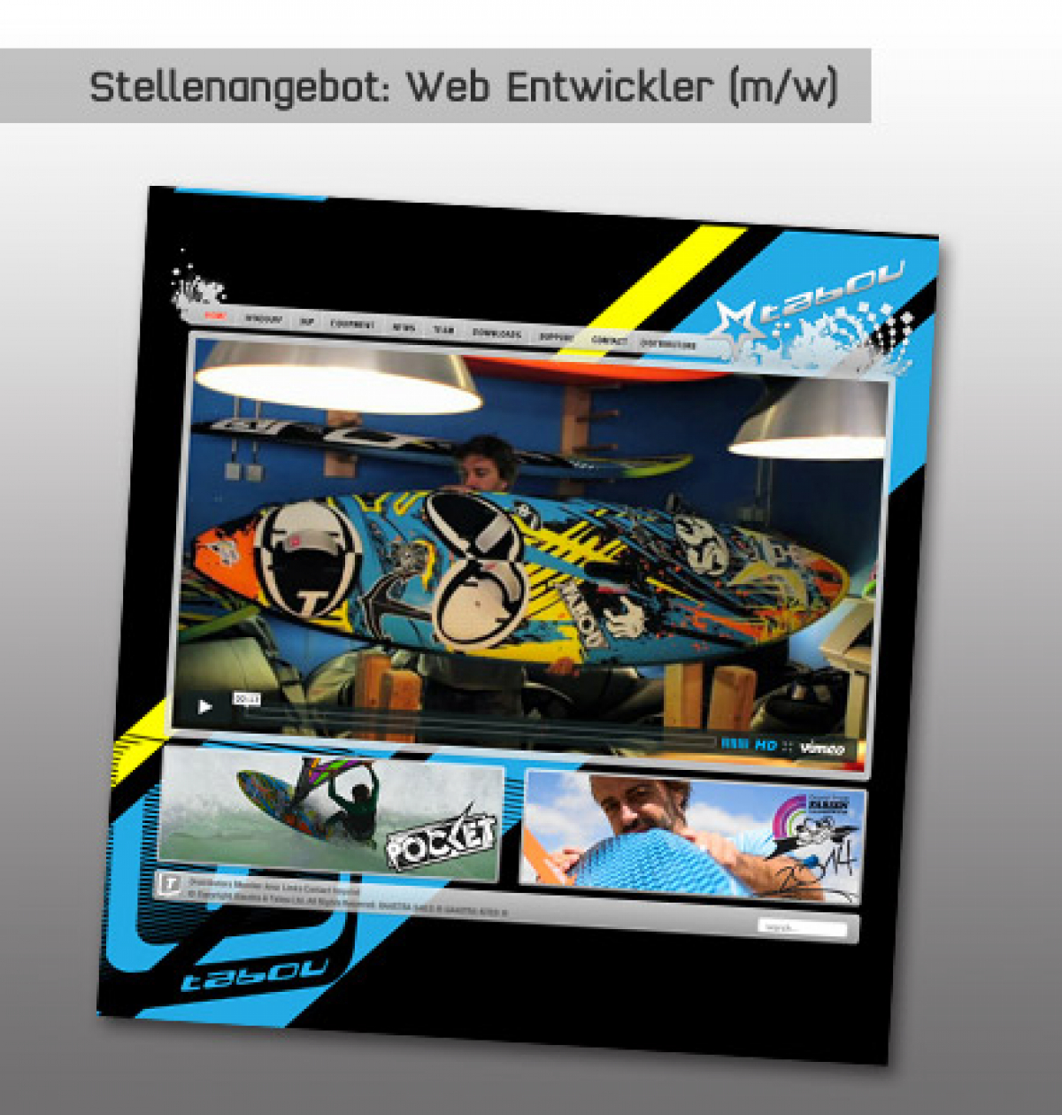 Stellenausschreibung - New Sports GmbH