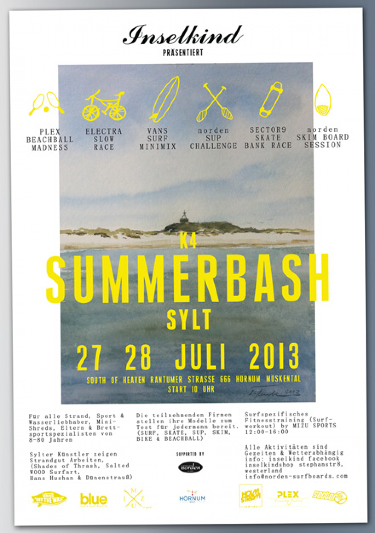 Summer Bash - in Hörnum auf Sylt