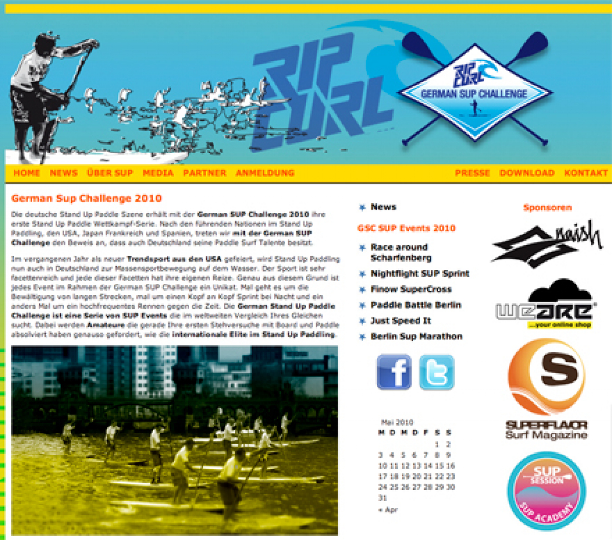 SUP Sprint - Grossbeeren / Berlin