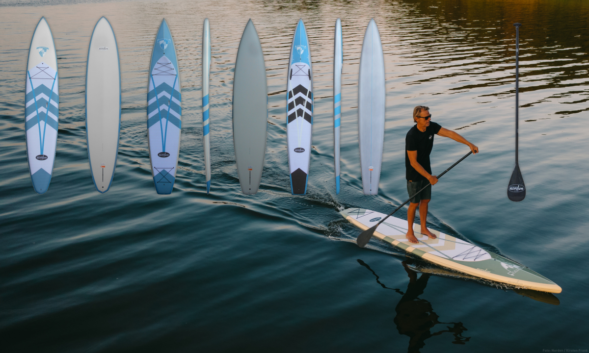 Allround, Touring, Race und Wave SUPs von Norden Surfboards