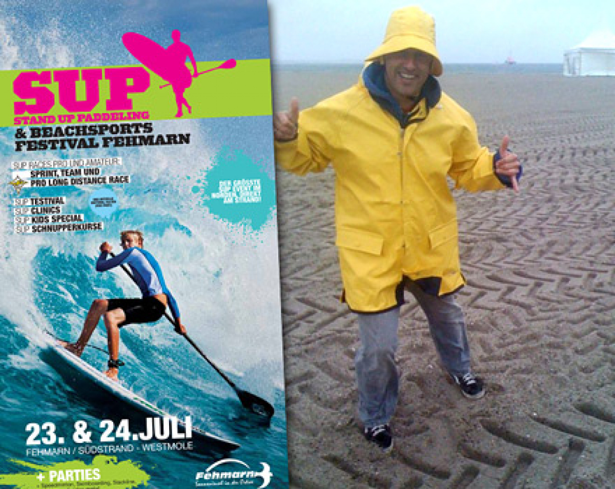 Unwetter auf Fehmarn - SUP Event abgesagt