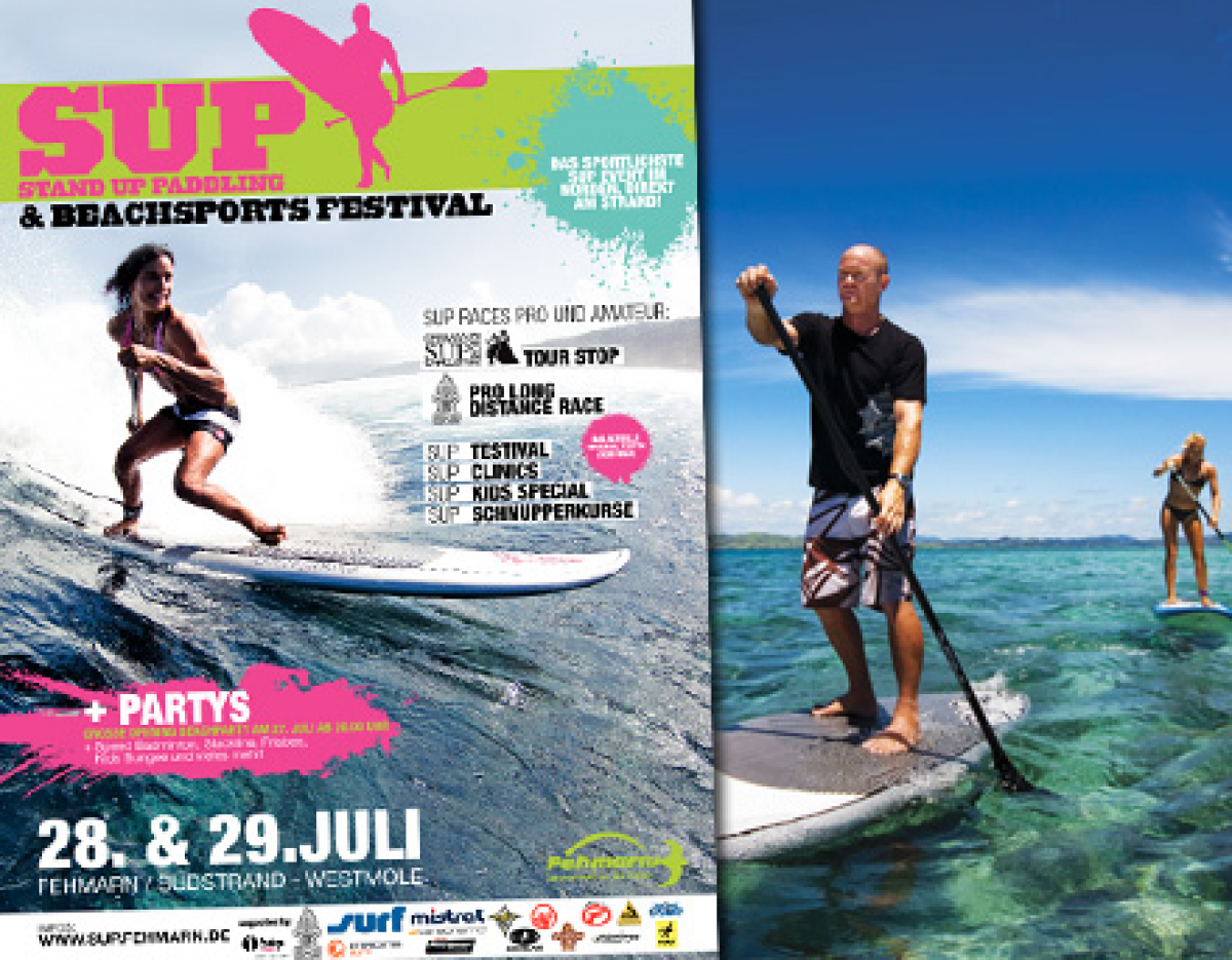 SUP Event - auf Fehmarn