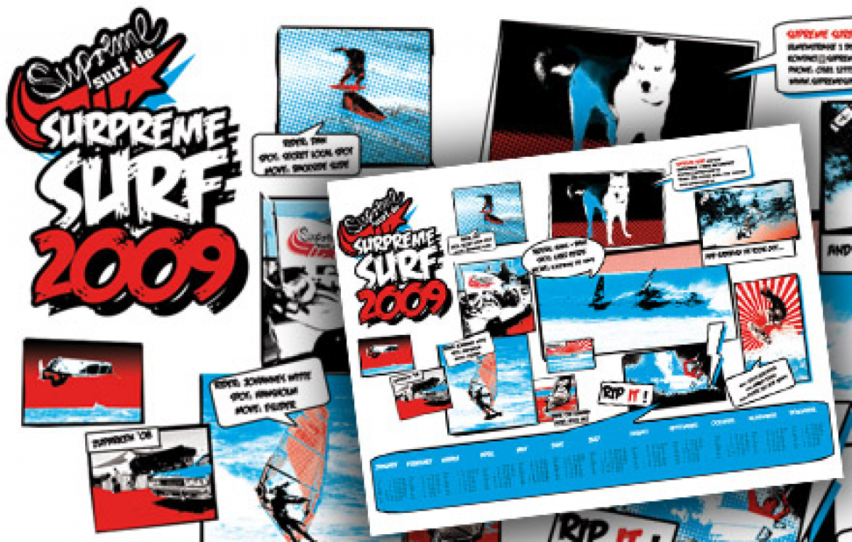 Supremesurf 2009 - Kalender in neuem Design