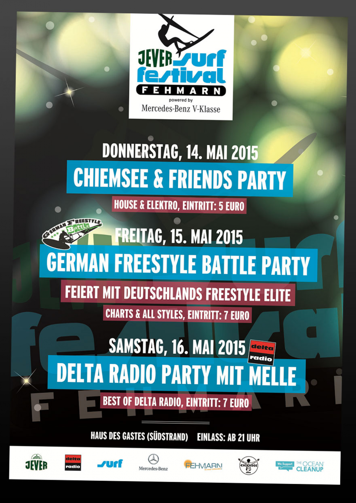 surf festival - Party Programm