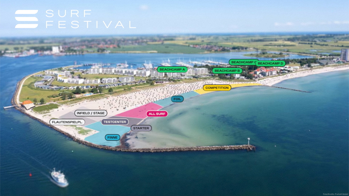 Surf Festival 2027 and Foil Festival 2027 on Fehmarn