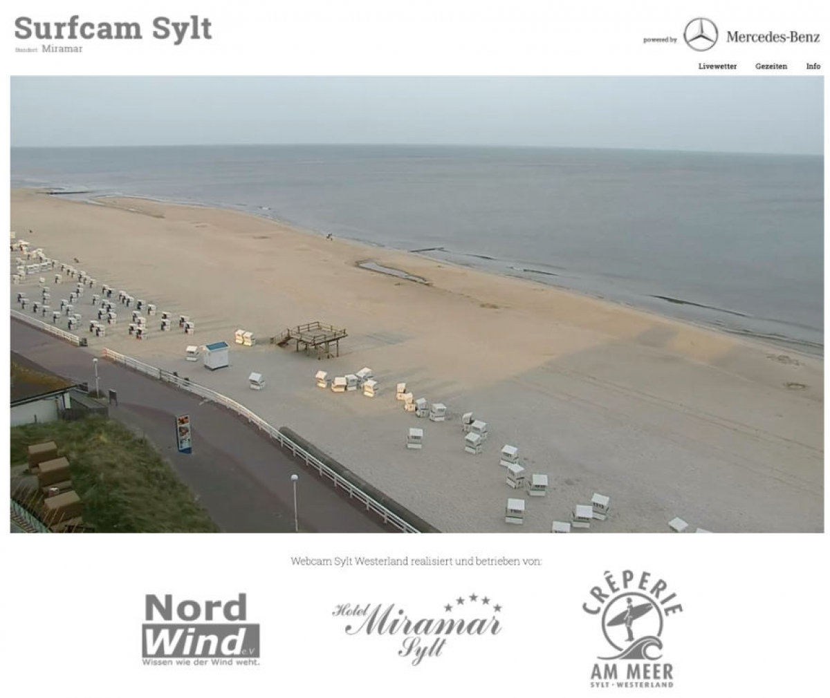 Surfcam Sylt - Live-Stream