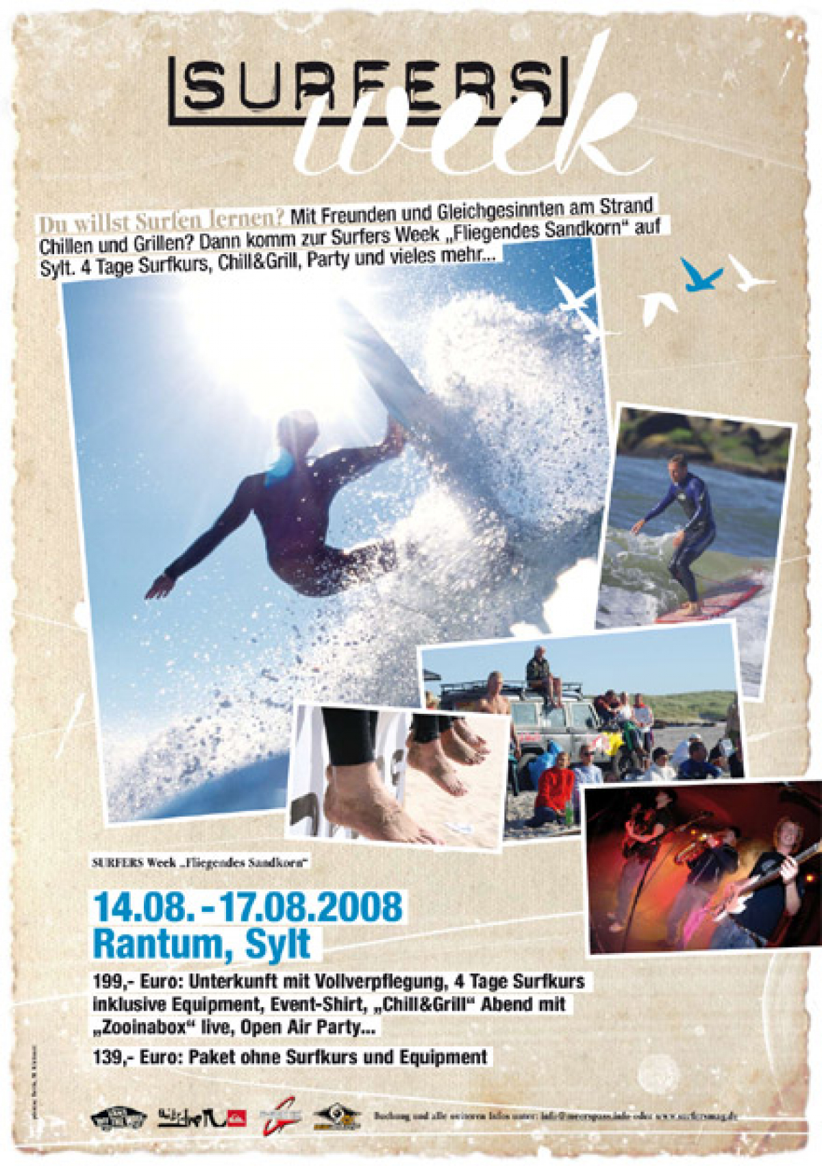 SURFERS Week Sylt - Wellenreiten lernen