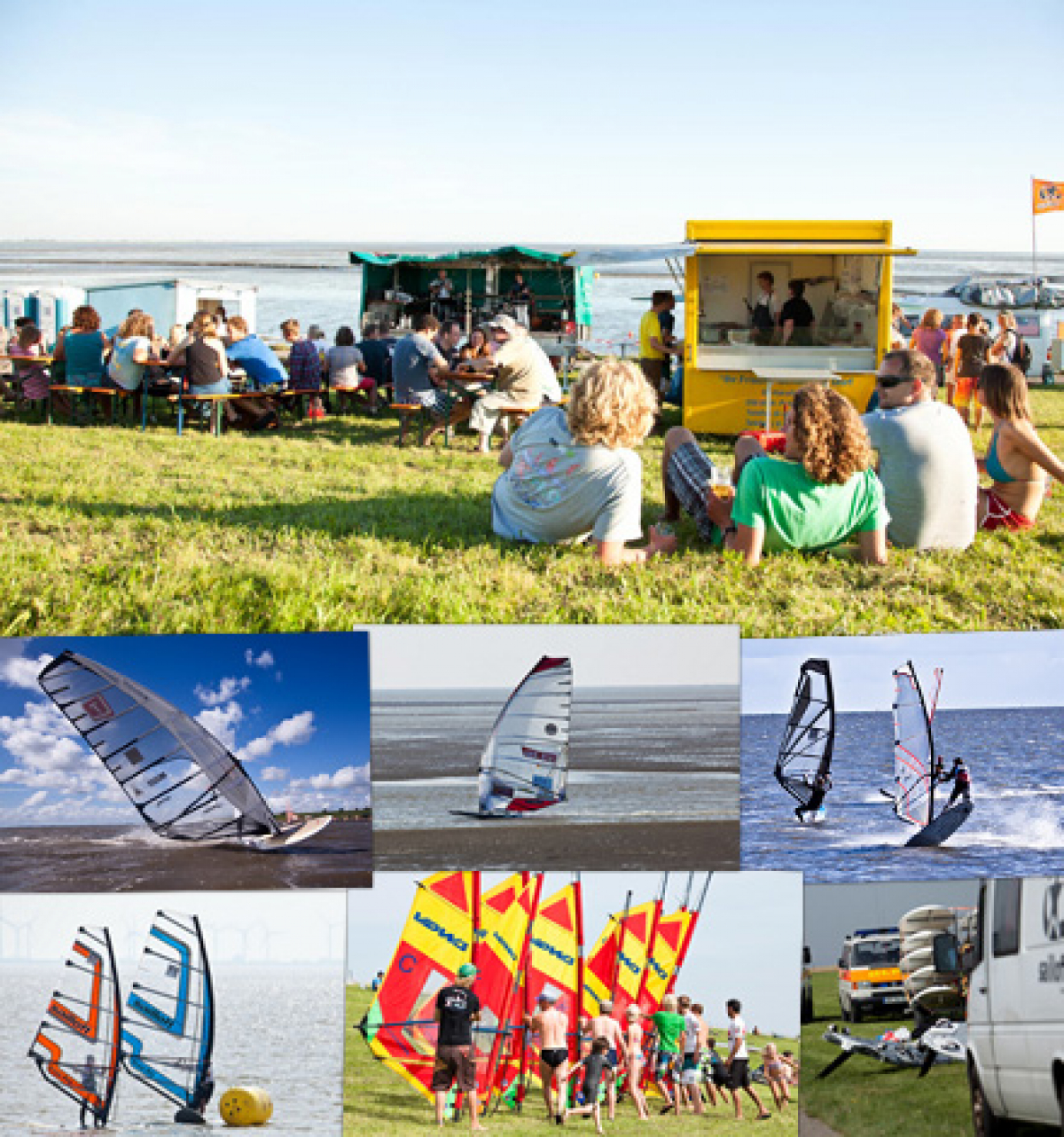 Surffestival Vollerwiek - am 10.8. im Wattenmeer