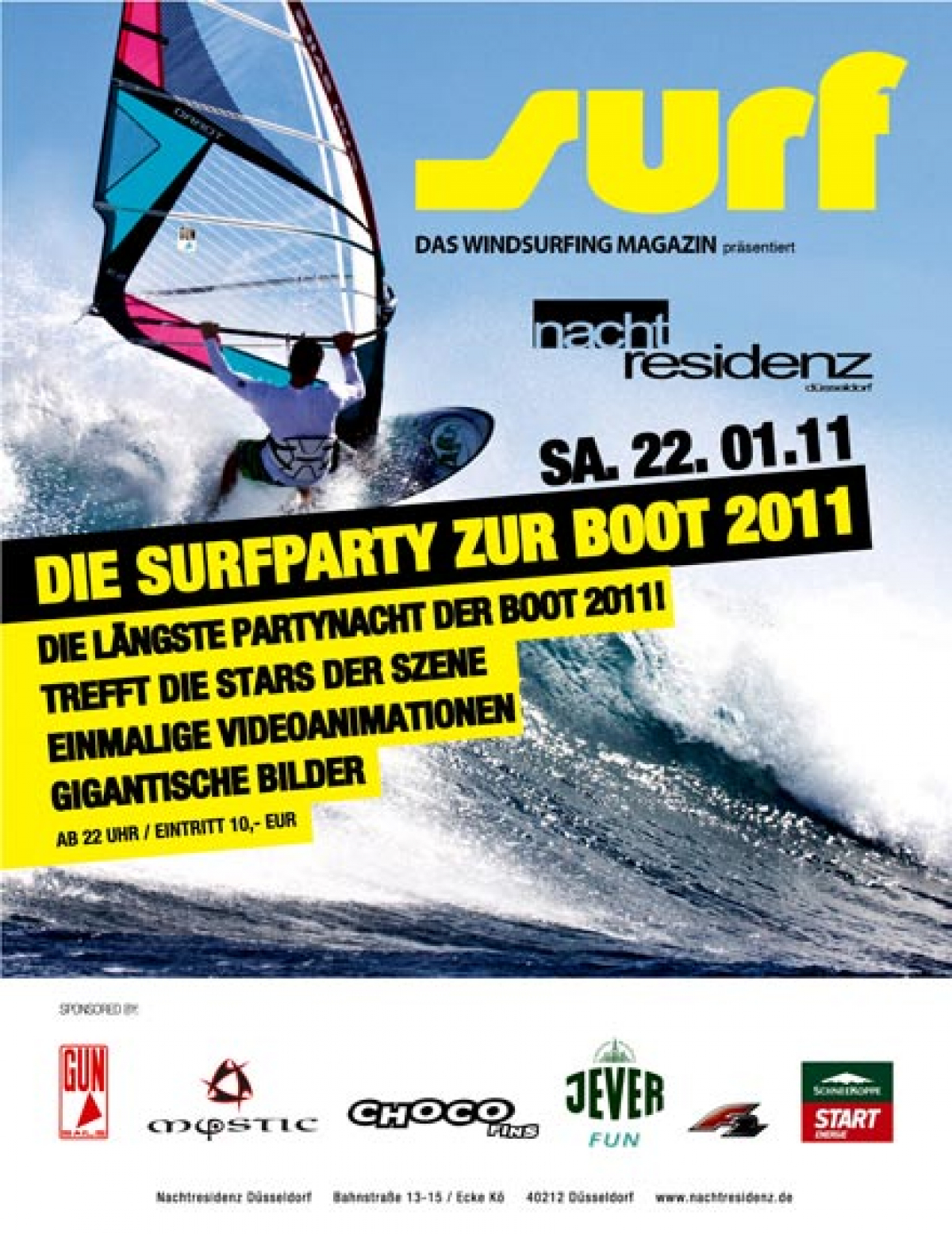 Surf Party / Boot - 22. Januar 2011
