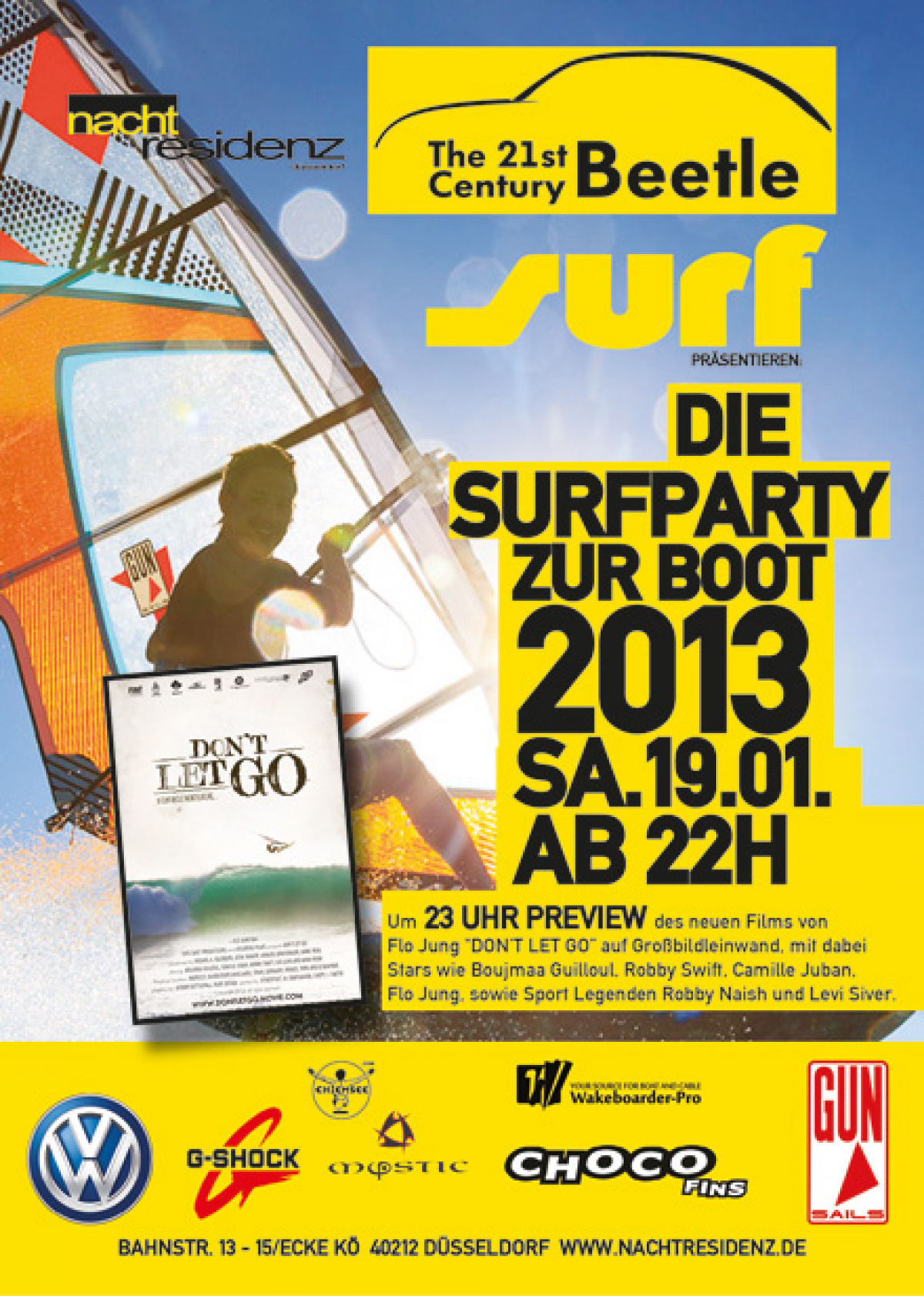 Party mit Prominenz - boot 2013