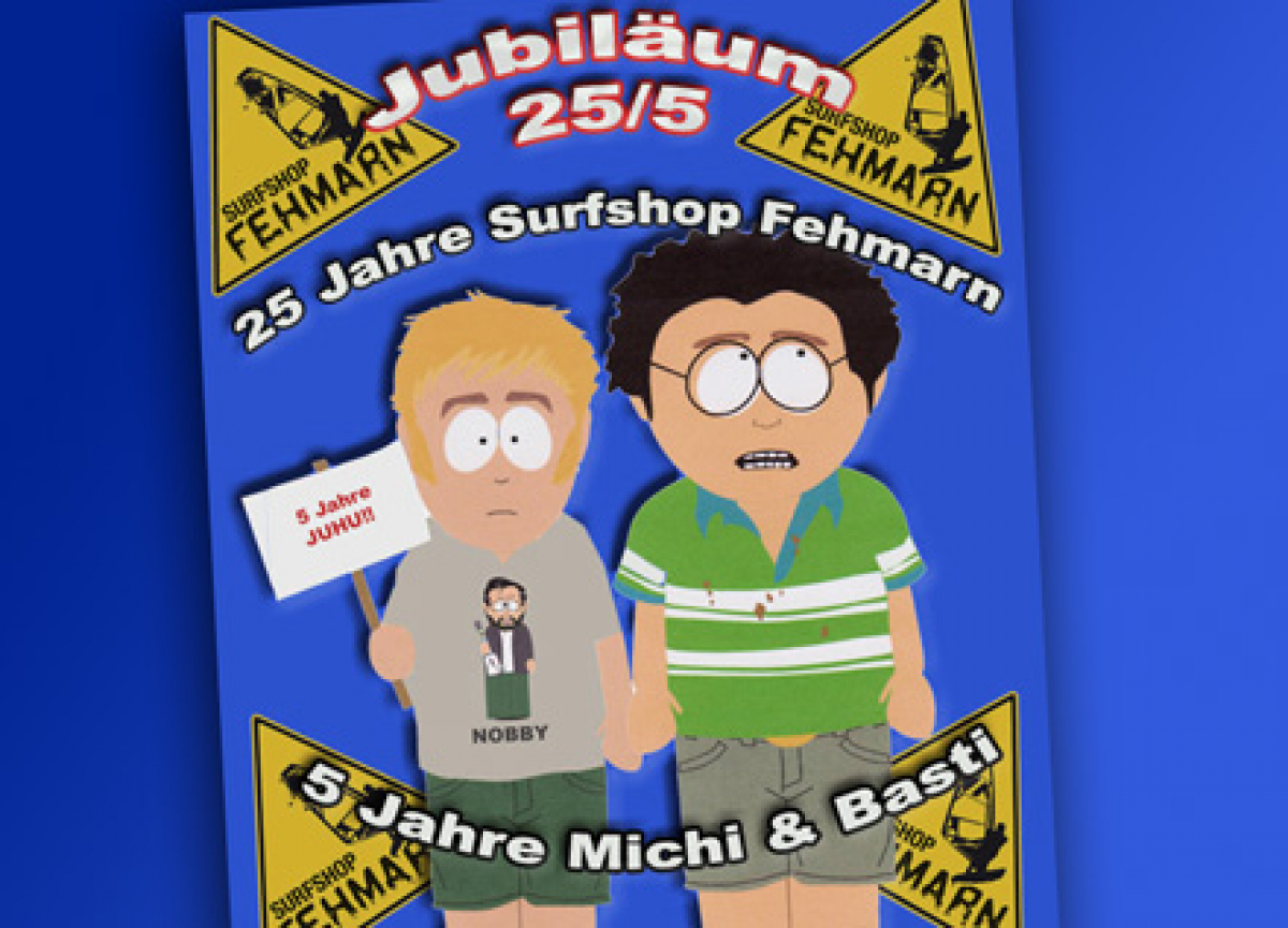 Jubiläum - 25 Jahre Surfshop Fehmarn