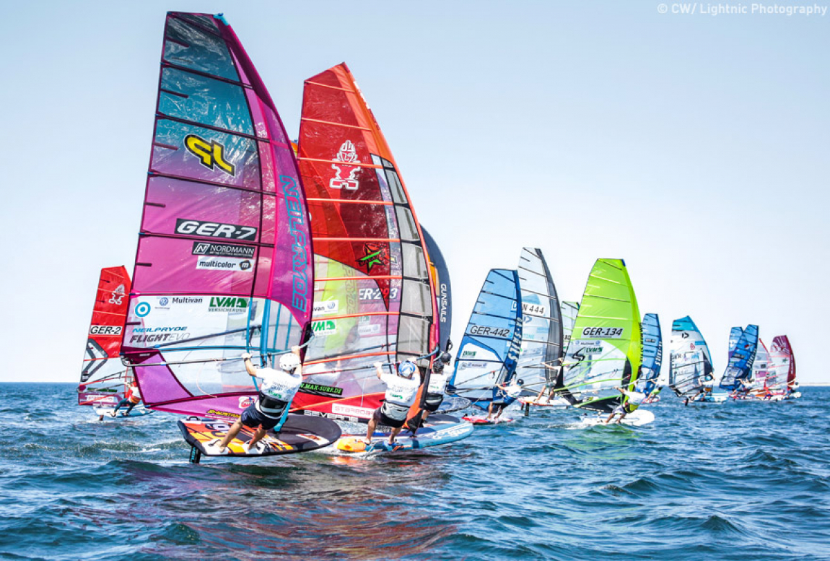 Update: Windsurf DM Sylt - 6 Foil Races am 2. Tag