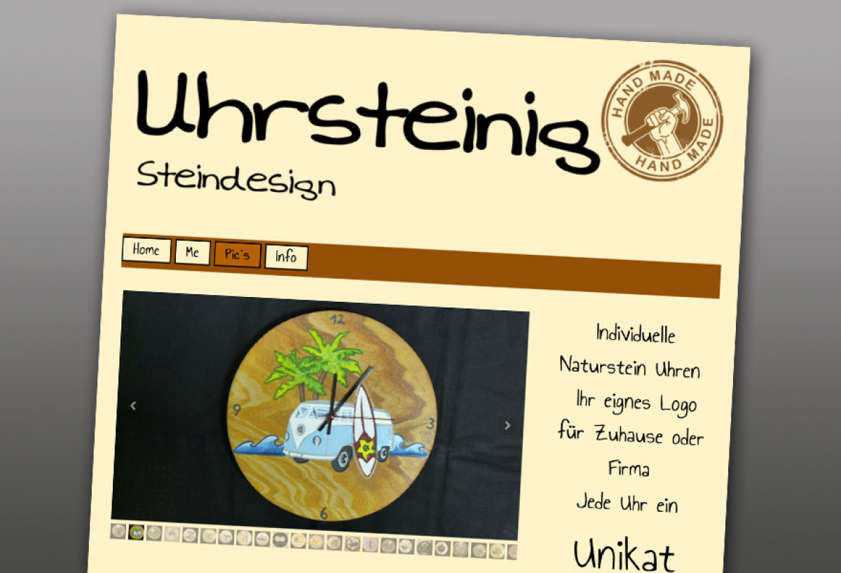 Uhrsteinig - Surf-Uhren