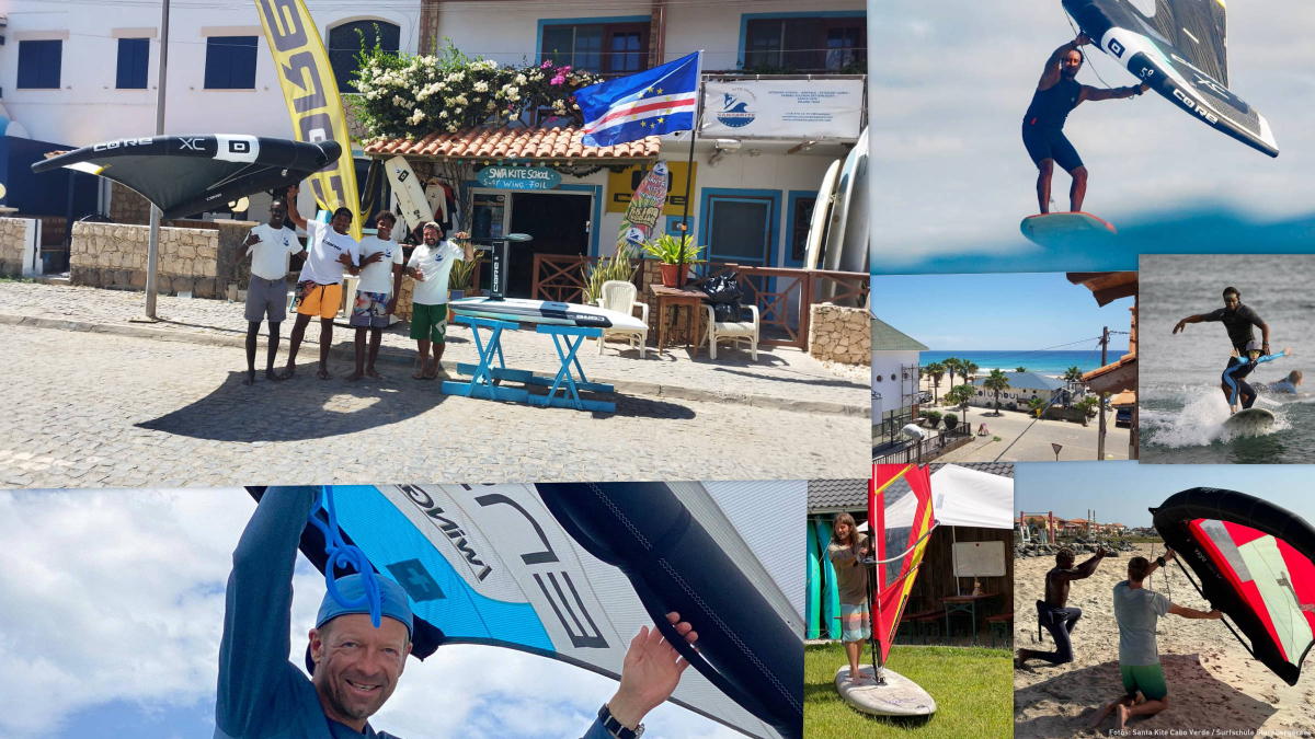 Wassersportcamp auf Sal bei Sant Kite Cabo Verde