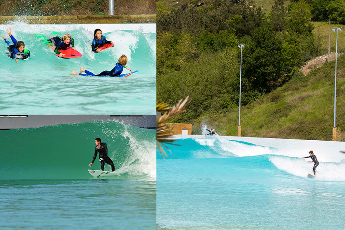 1000 Wellen pro Stunde - Wavegarden