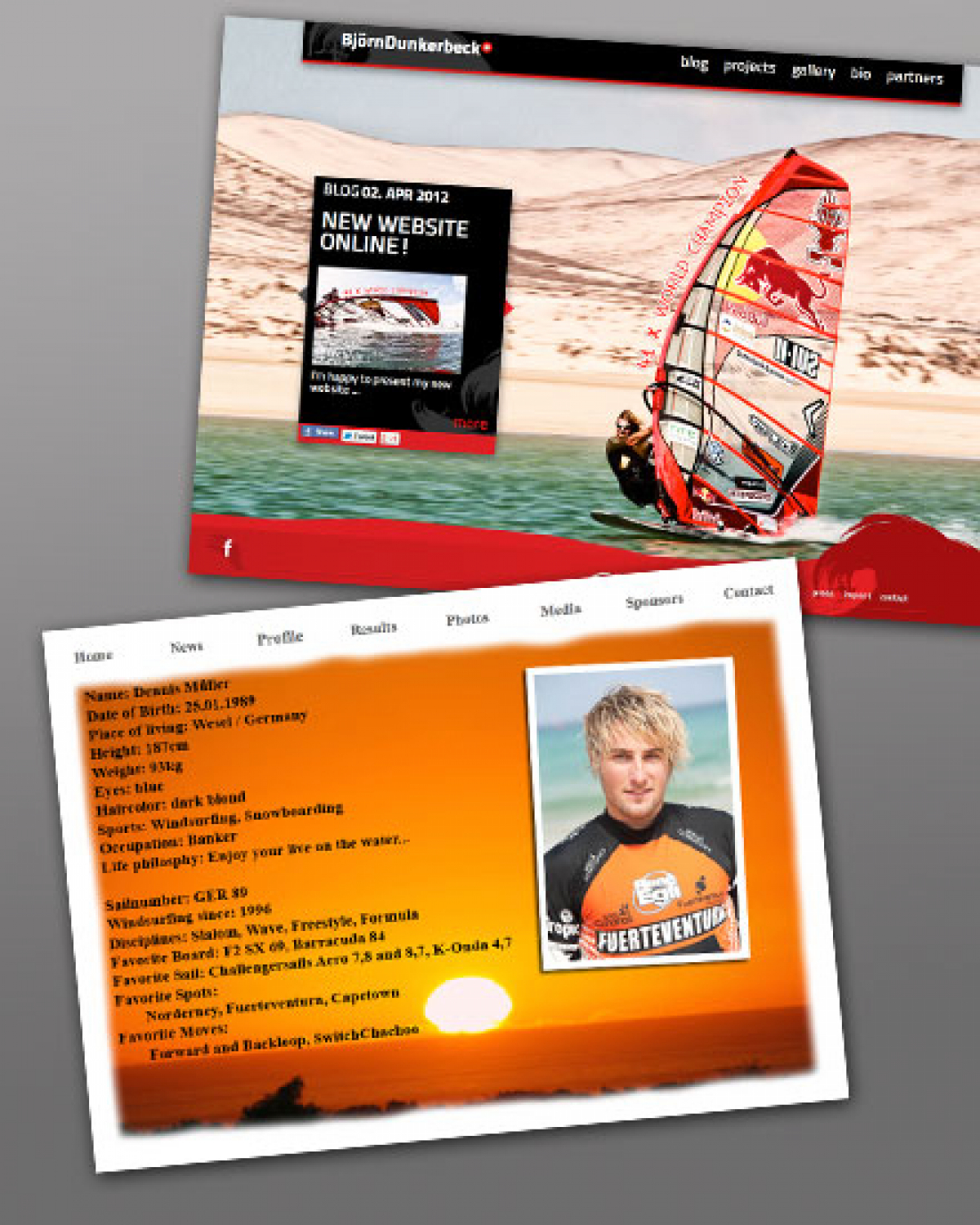 Neue Homepages - Dennis & Björn