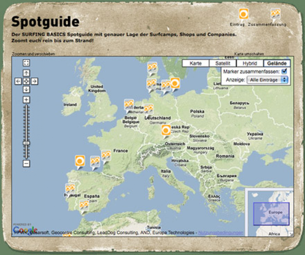 Spotguide Update - auf Wellenreiten-lernen.de