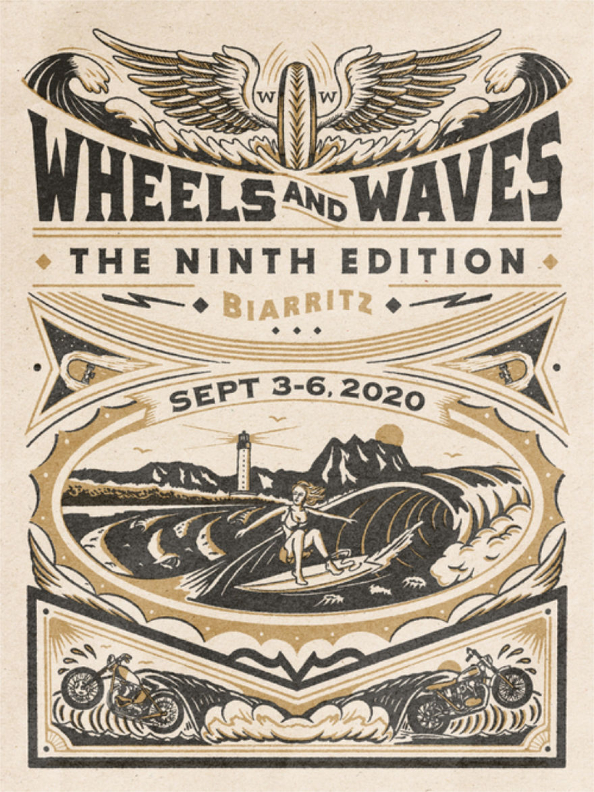 Wheels and Waves - Biarritz / Frankreich