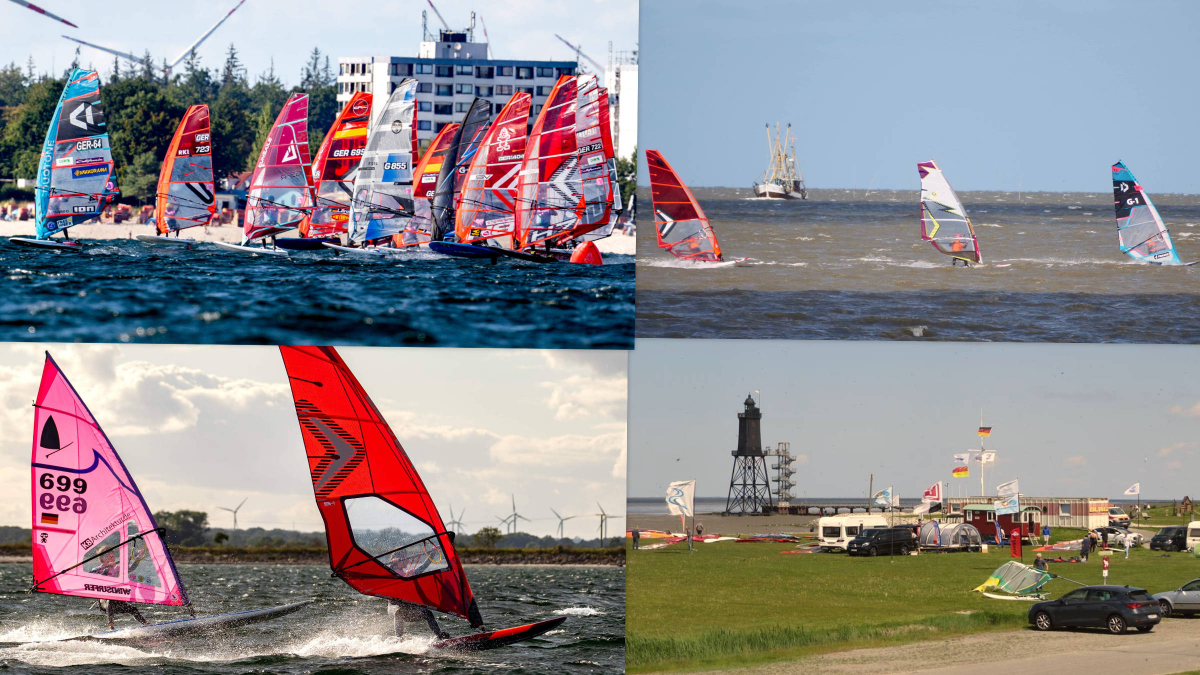 Windsurf events this coming weekend in Germany: Racer of the Sea Kellenhusen 2026 & Wurster Speedschlag 2026 in Dorum-Neufeld
