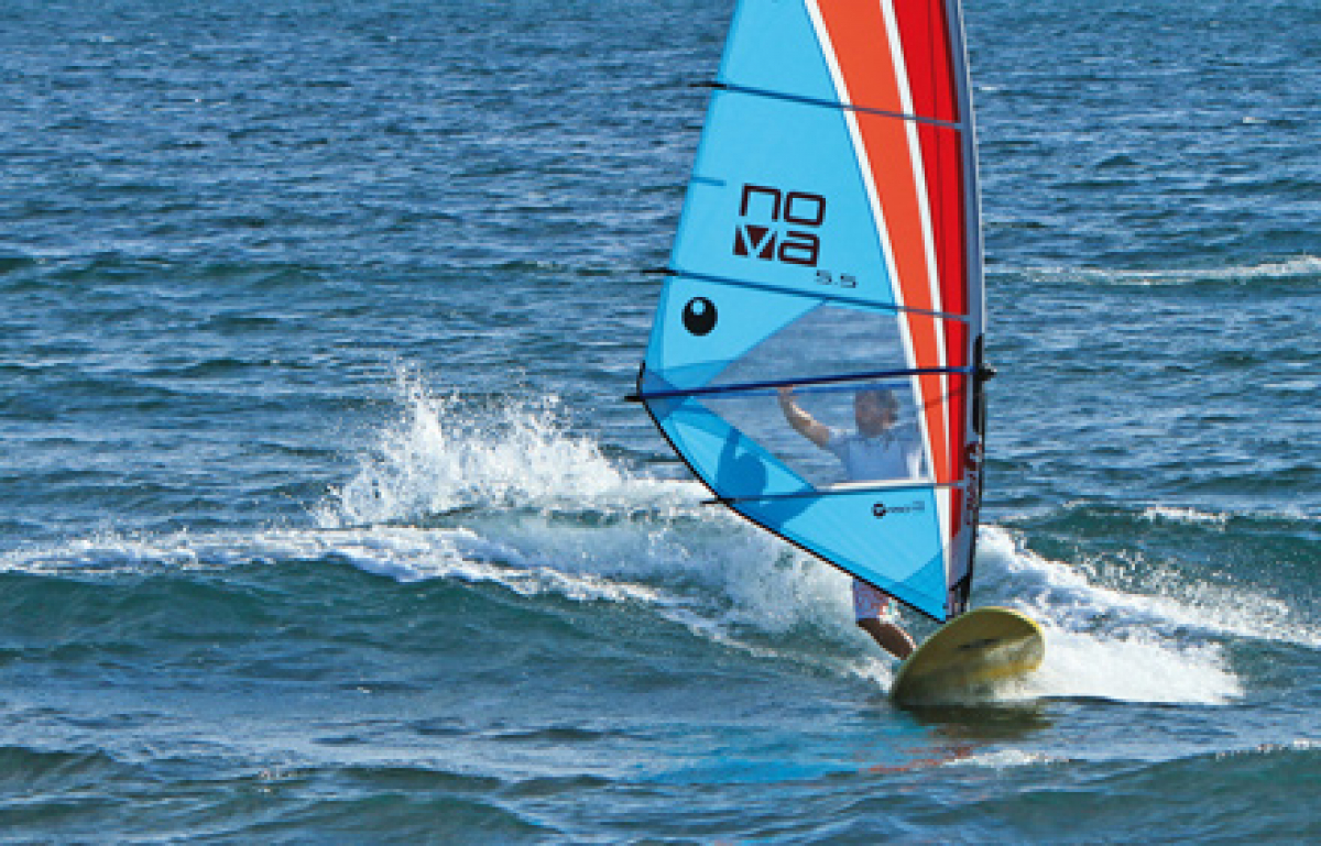 Windsurf SUP - Paddeln und Cruisen