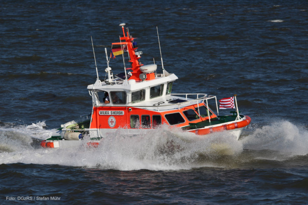 Windsurfer gerettet - Norddeich