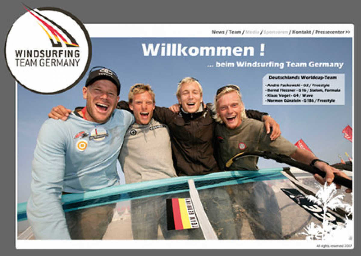 Team Germany - neues Windsurfteam