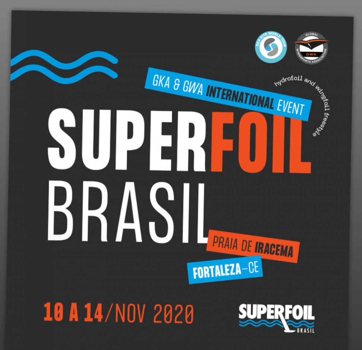 Wing-Foil Super Grand Slam - Fortaleza / Brasilien