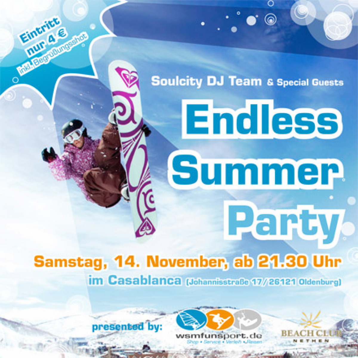 WSM Funsport - Endless Summer Party