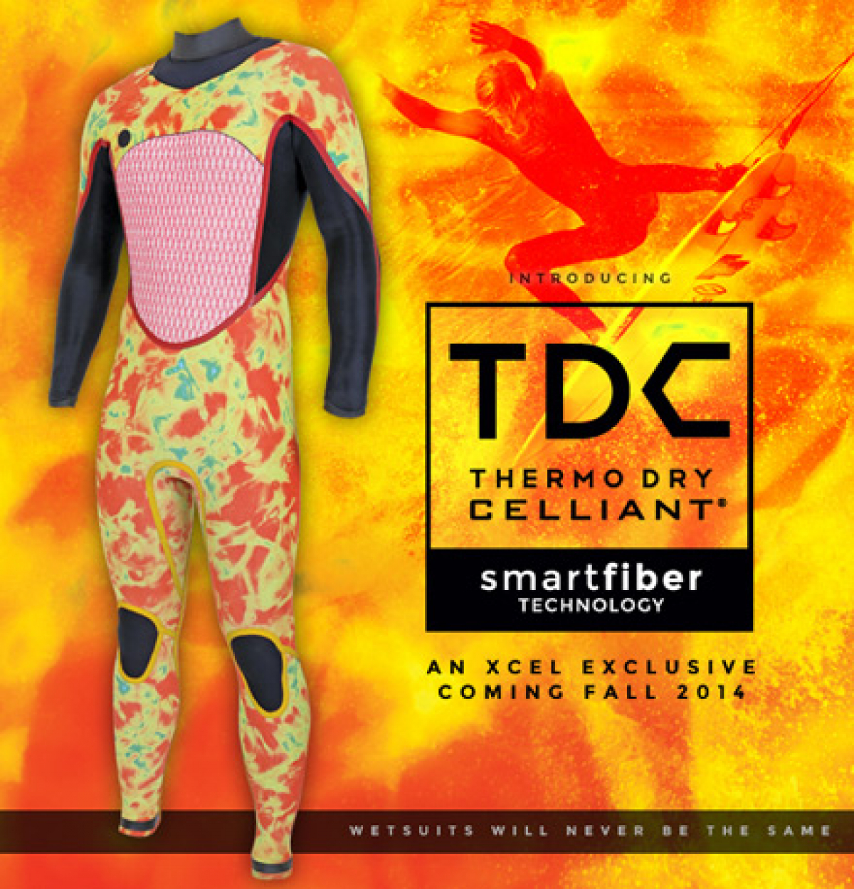 Thermo Dry Celliant - XCEL Wetsuit Technologie