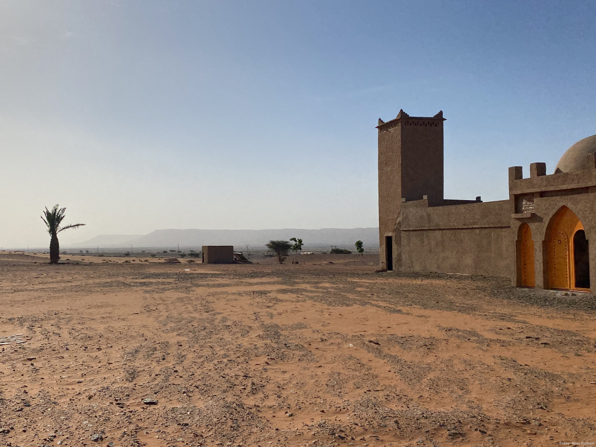Near the oasis town of Zagora