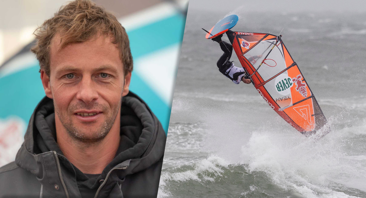 Steven van Broeckhoven - 37 Jahre alt und im Windsurf Freestyle ganz vorn dabei