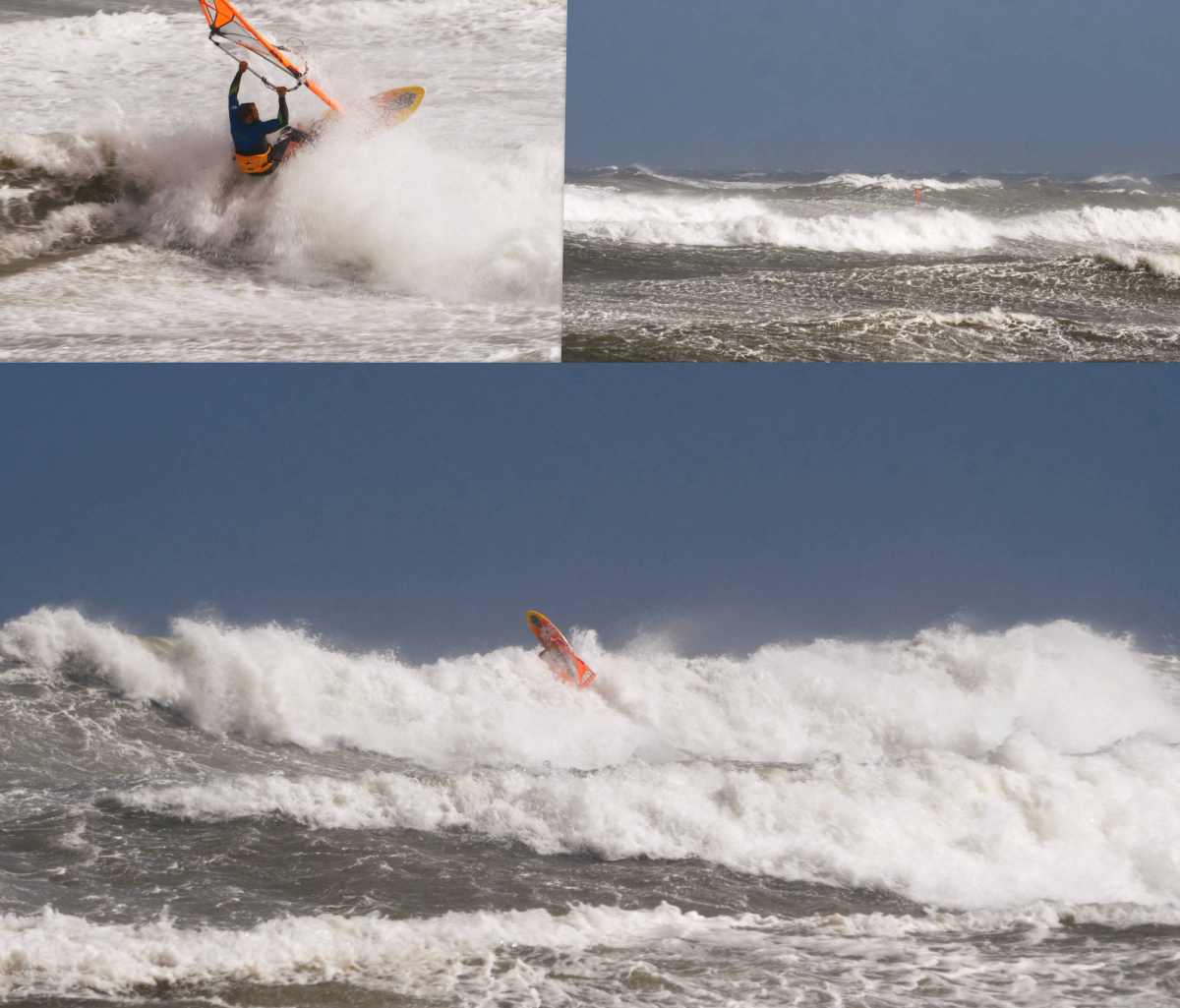 Andreas war der erste Windsurfer auf dem Wasser