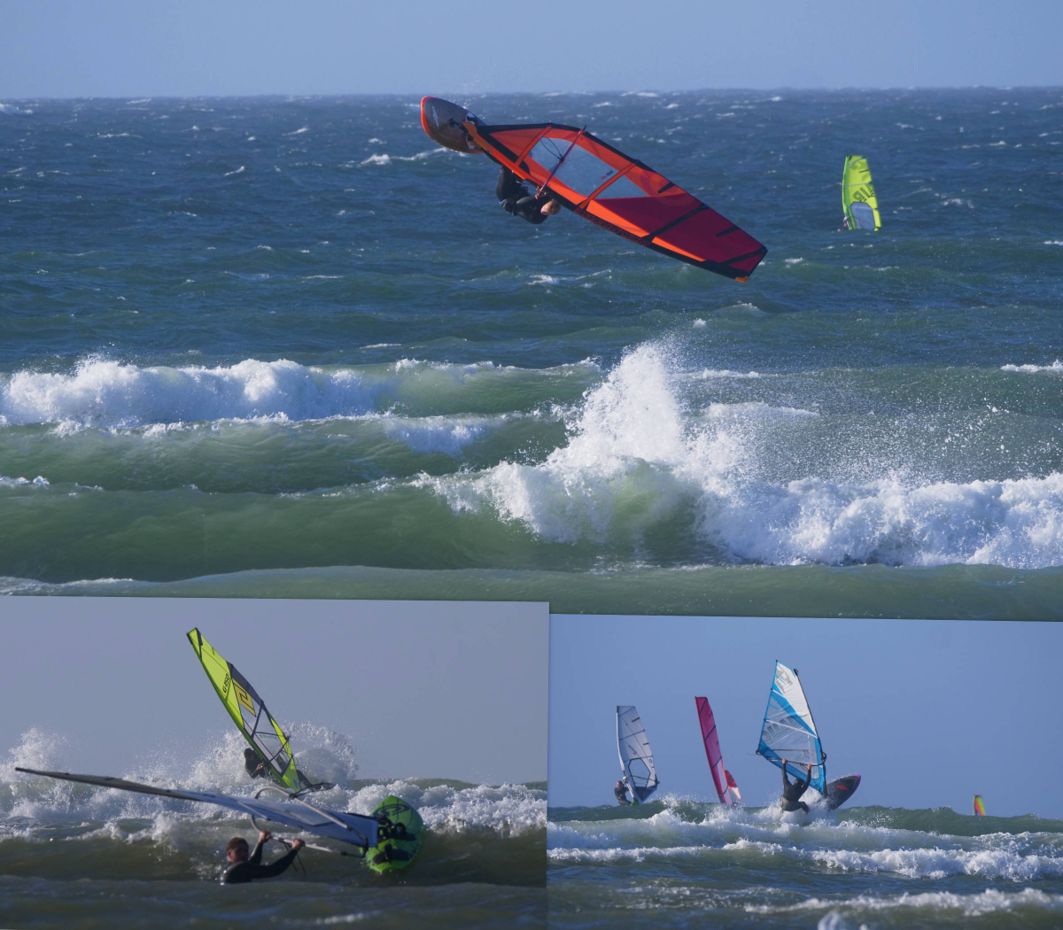 Windsurfen in Cold Hawaii