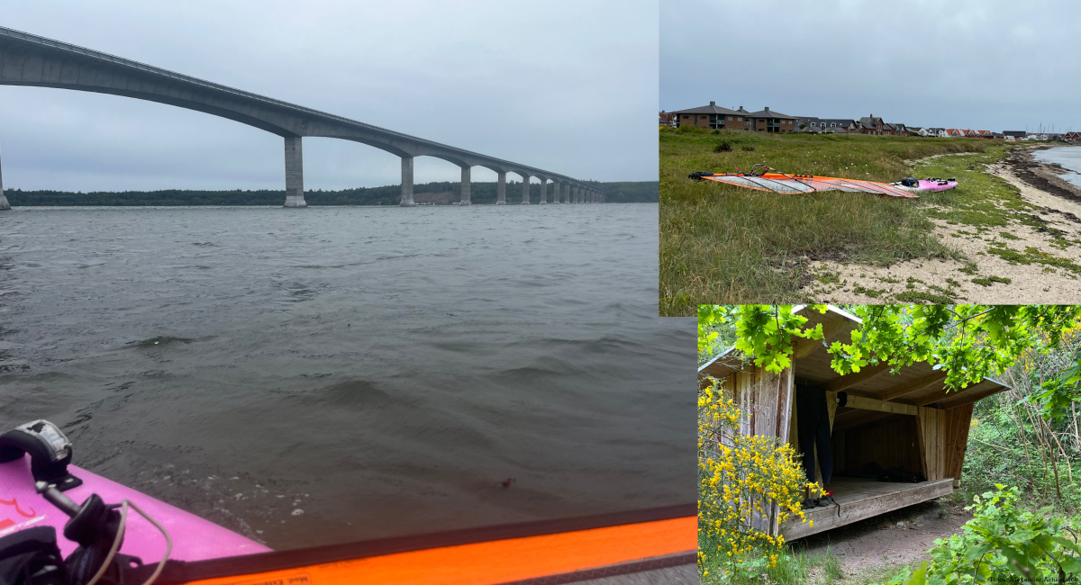 Sallingsund Brücke, Küste und Shelter bei Glyngøre