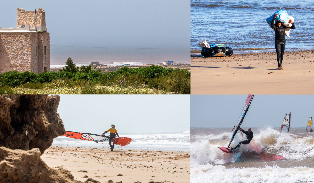 Windsurfen in Marokko