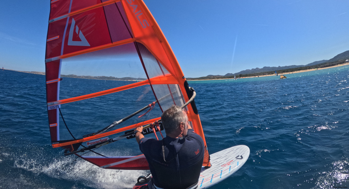 Windsurfing vacation in Sardinia