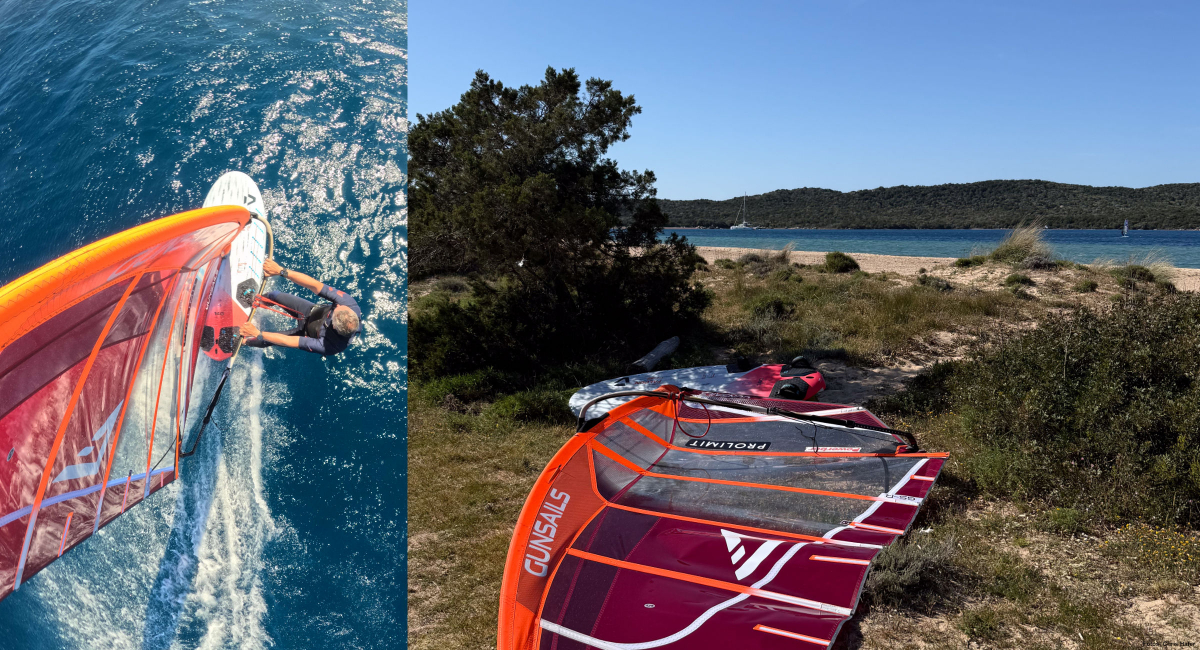 Windsurfing vacation in Sardinia