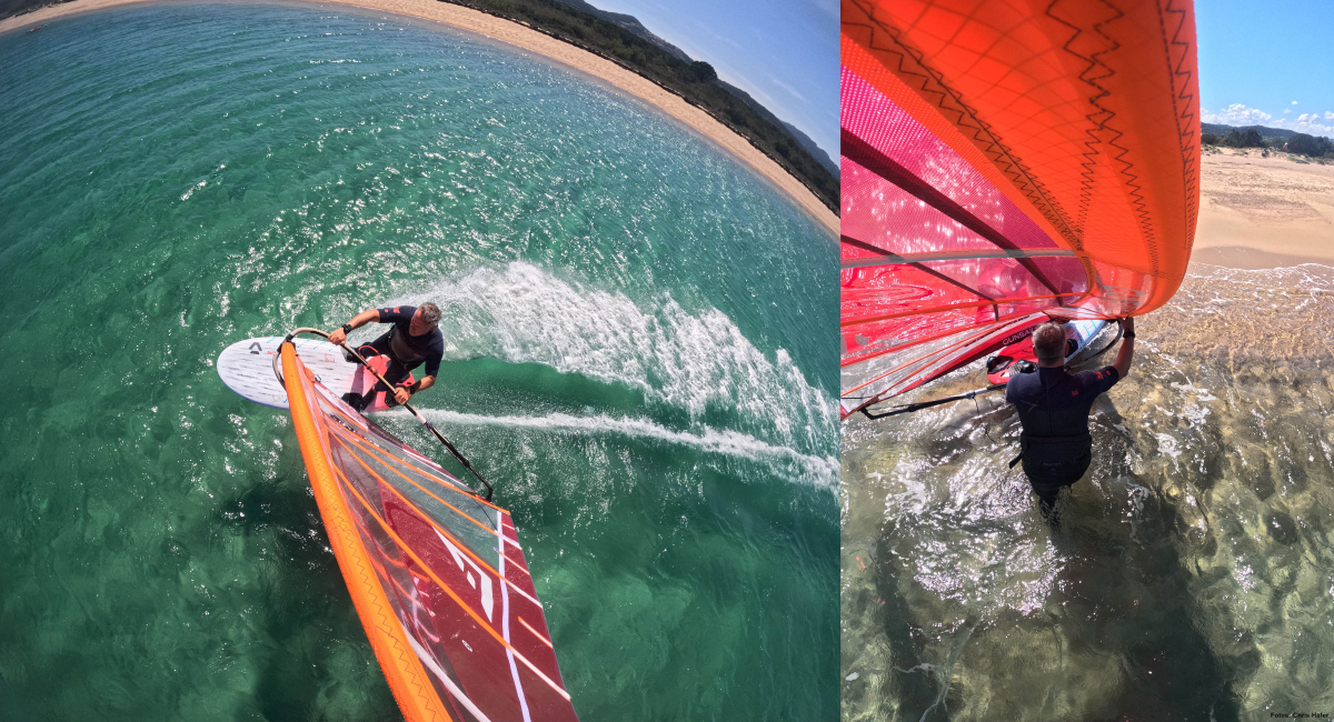 Windsurfing vacation in Sardinia