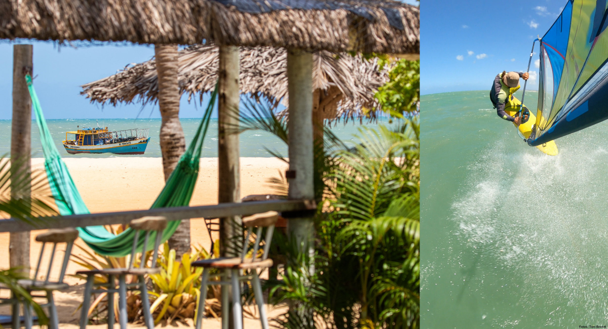 Windsurfen in Sao Miguel do Gostoso